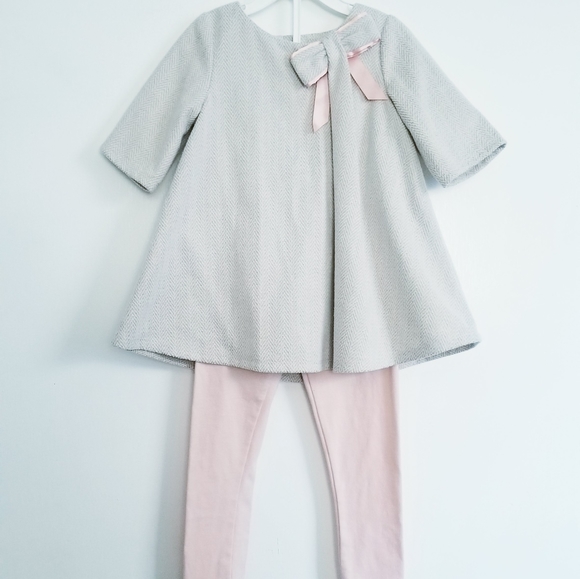 Tahari Girls Outfit Matching Top and Legging Set Size 4T - Picture 3 of 13